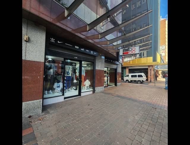 376M² RETAIL TO LET IN DURBAN CENTRAL